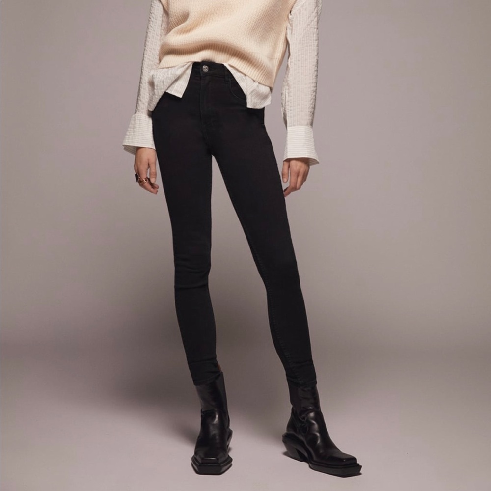 High rise sculpt jeans